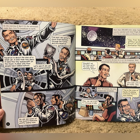 The Apollo 13 Mission Comic Book - Picture 3 of 3